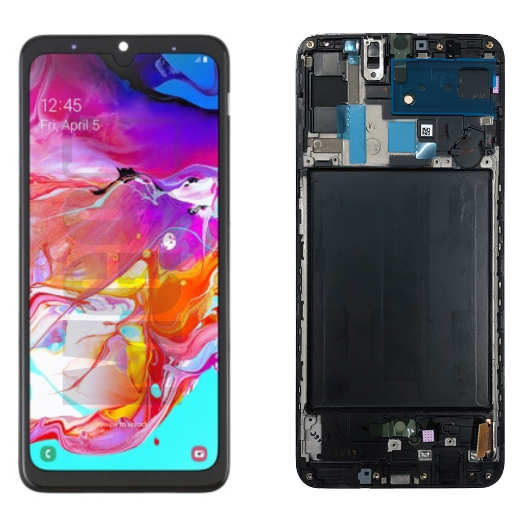 Display Samsung A70 Oled Reducido Con Marco