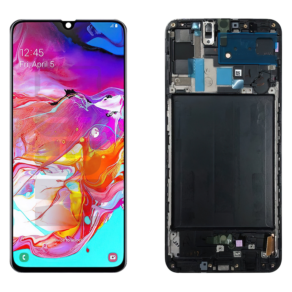 Display Samsung A70 Oled Completo Con Marco