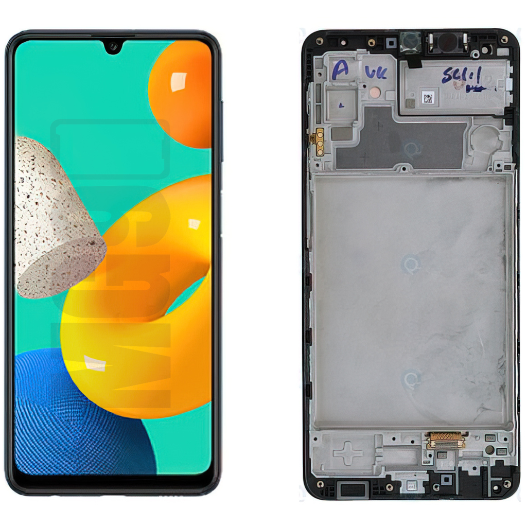 Display Samsung M32 4g OEM Con Marco