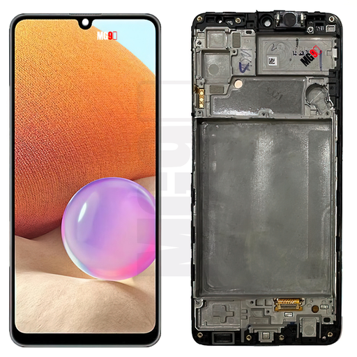 [MLM1459703928] Display Samsung A22 4g Incell Con Marco