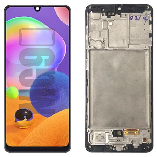 [MLM1456041642] Display Samsung A31 Oled Completo Con Marco
