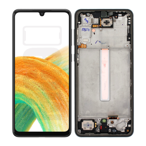 [MLM1483945468] Display Samsung A33 5g OEM Con Marco