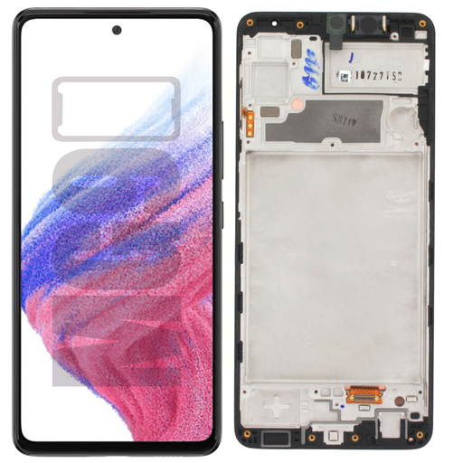 [MLM1873337790] Display Samsung A53 Oled Con Marco